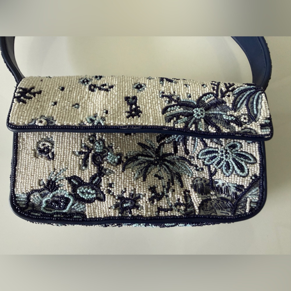 STAUD Tommy Beaded Bag Toile De Pup - Picture 3 of 11